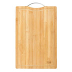 Kit Presente Churrasco Premium | Tábua de Bambu Ecológica e Acessórios em Inox