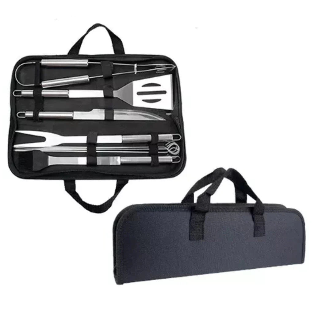 Maleta Churrasco Profissional | Cortes Perfeitos e Utensílios de Alta Durabilidade