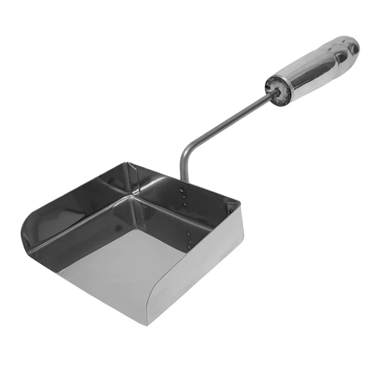 Pá de Cinzas Inox CleanUp | Limpeza Rápida e Sem Esforço no Pós-Churrasco