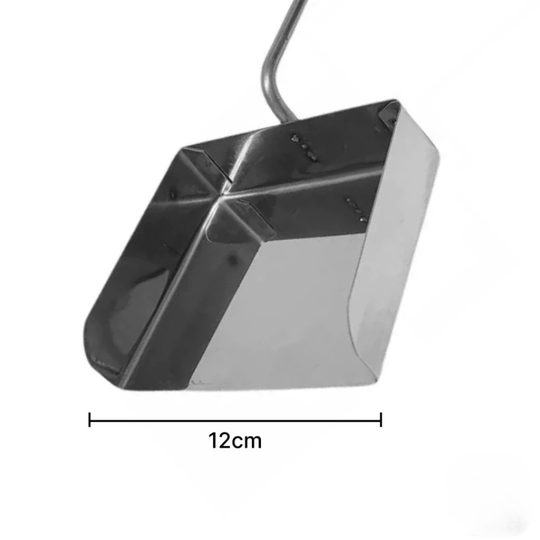 Pá de Cinzas Inox CleanUp | Limpeza Rápida e Sem Esforço no Pós-Churrasco